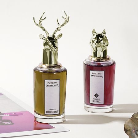 Fox and elk animal perfume